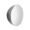 New Works Aura mirror, small, stainless steel