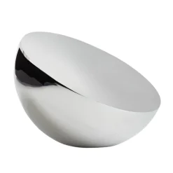 New Works Aura table mirror, stainless steel