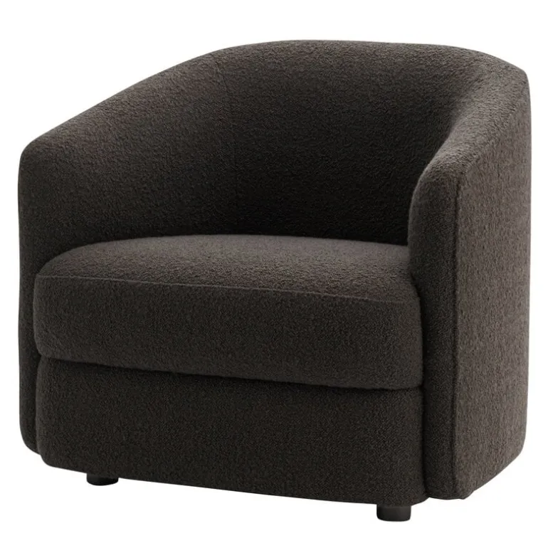 New Works Covent lounge chair, charcoal