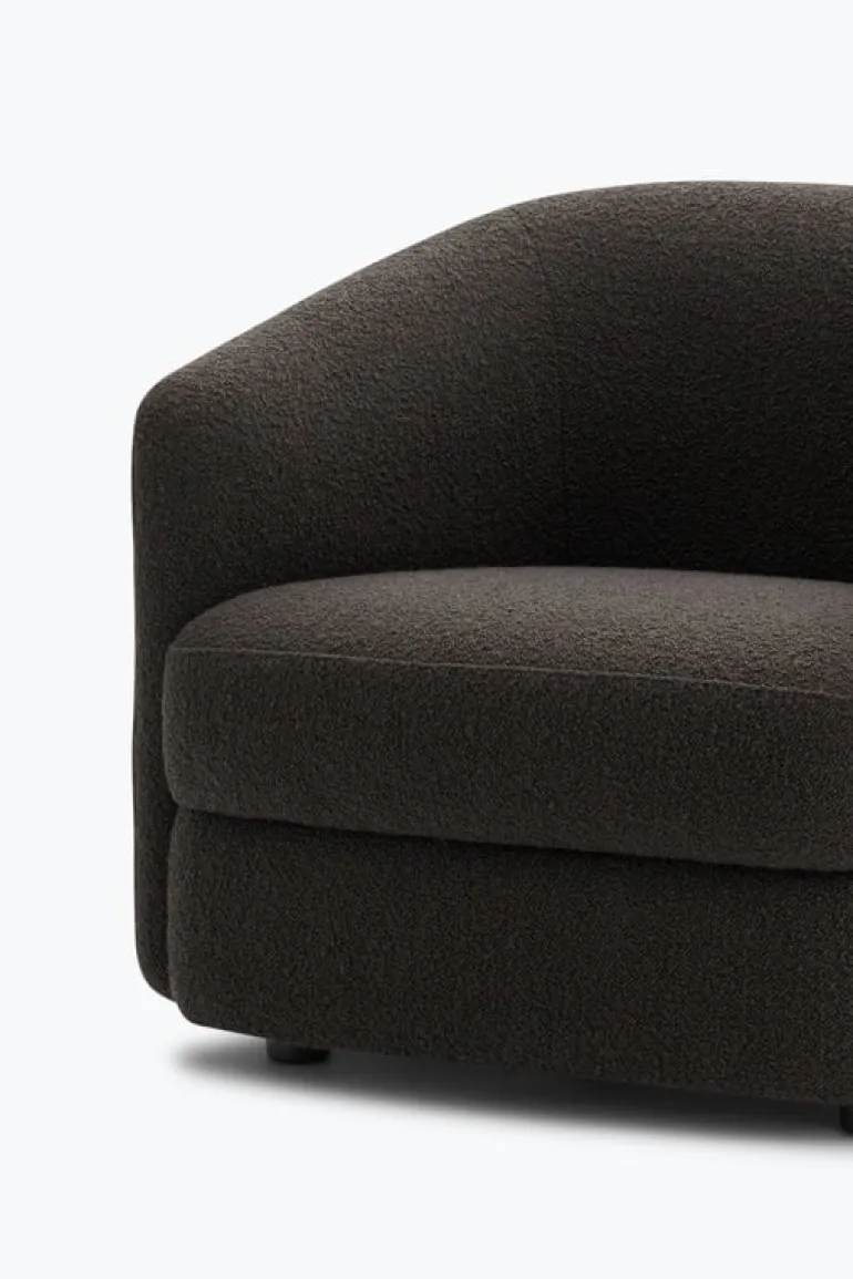 New Works Covent lounge chair, charcoal
