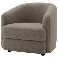 New Works Covent lounge chair, dark taupe
