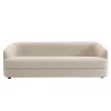New Works Covent sofa 3 - seater, deep, white