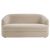 New Works Covent sofa 2-seater, deep, light beige