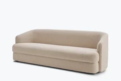 New Works Covent sofa 3-seater, deep, light beige