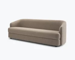 New Works Covent sofa 3-seater, deep, hemp