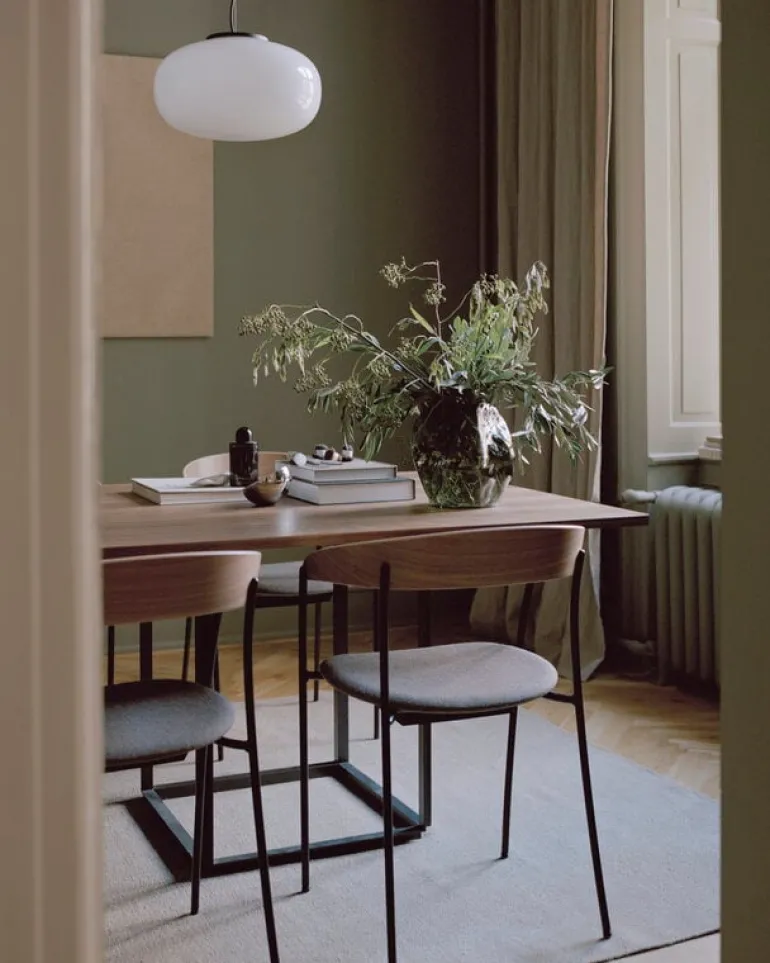 New Works Karl-Johan pendant, 40 cm, opal glass