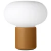 New Works Karl-Johan portable table lamp, ochre yellow