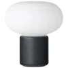 New Works Karl-Johan portable table lamp, cold black