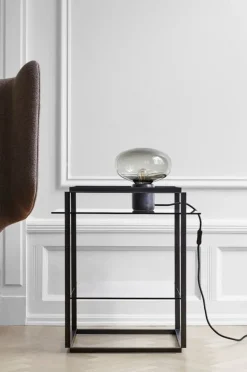 New Works Karl-Johan table lamp, black marble