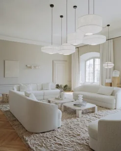 New Works Kite pendant, 75 cm, white