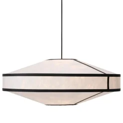 New Works Kite pendant, 75 cm, white - black