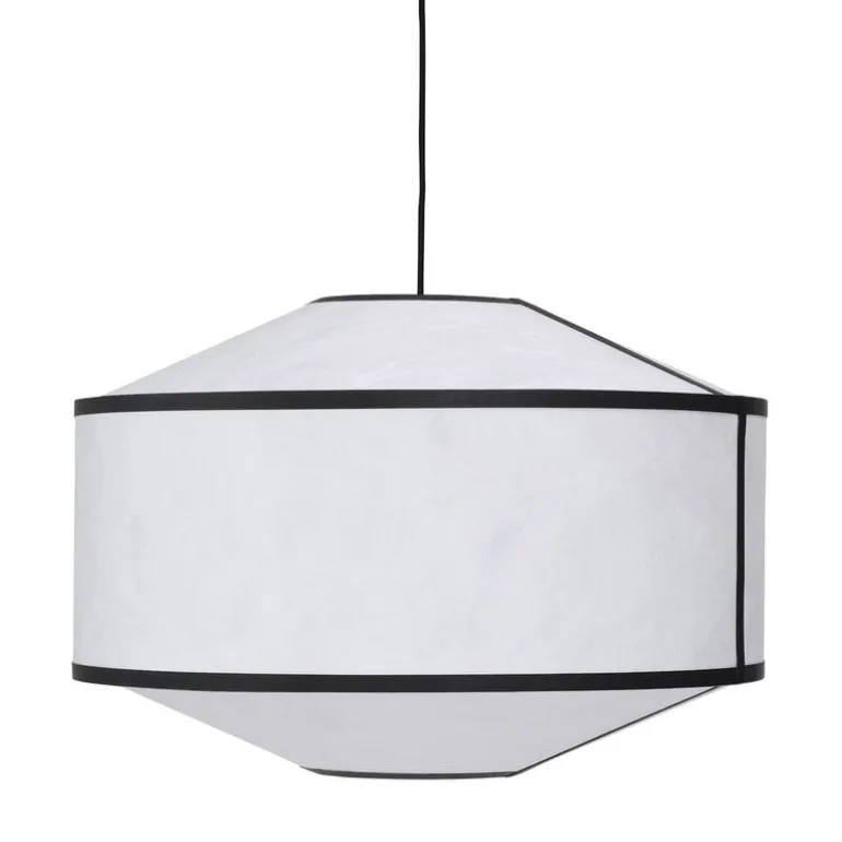 New Works Kite pendant, 65 cm, white - black