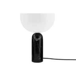 New Works Kizu table lamp, small, black marble