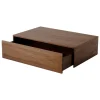 New Works Mass High coffee table with drawer, walnut