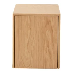 New Works Mass side table with drawer, oak