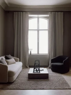 New Works Mass Wide coffee table, walnut