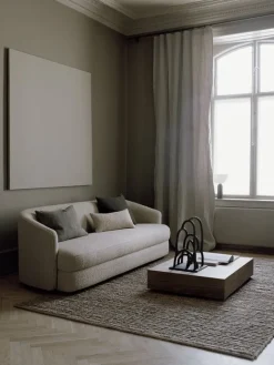 New Works Mass Wide coffee table, walnut