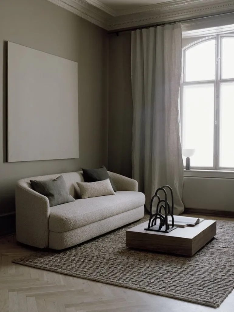 New Works Mass Wide coffee table, walnut