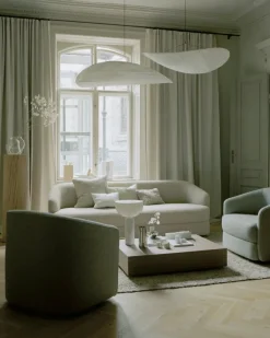 New Works Mass Wide coffee table, walnut