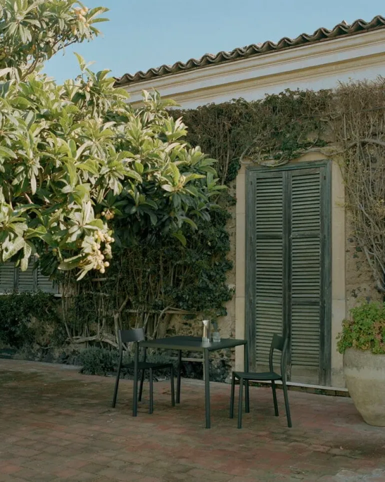 New Works May arm chair, dark green