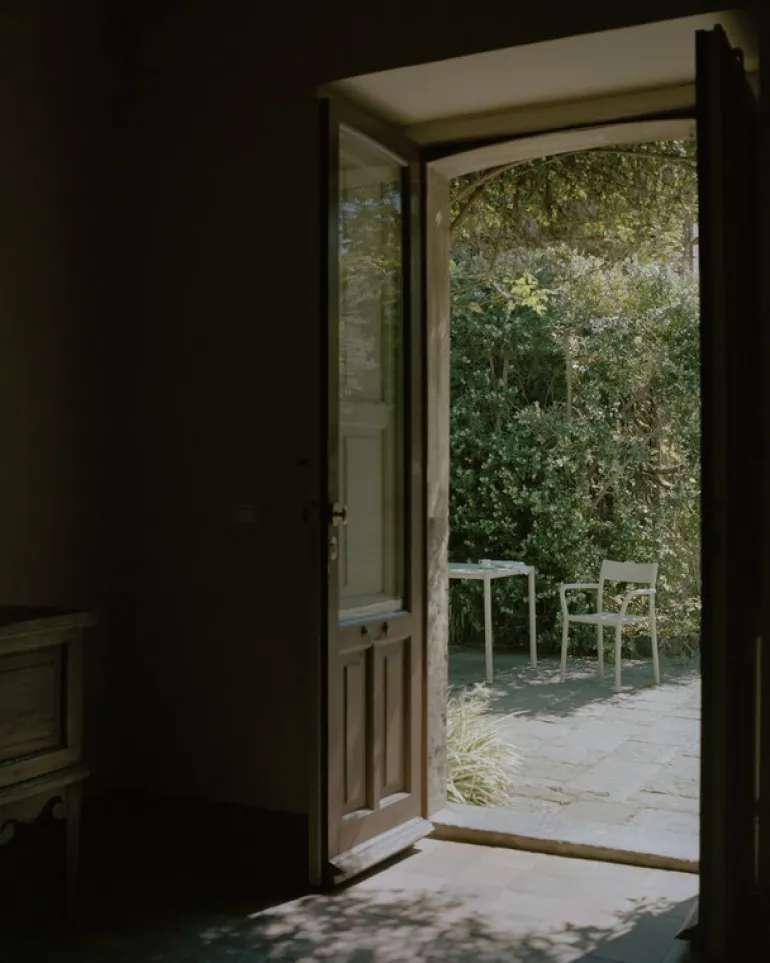 New Works May arm chair, light grey