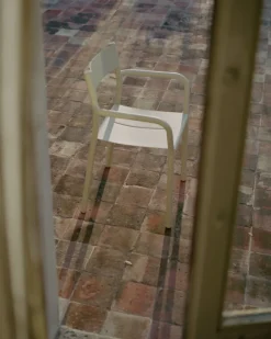 New Works May arm chair, light grey