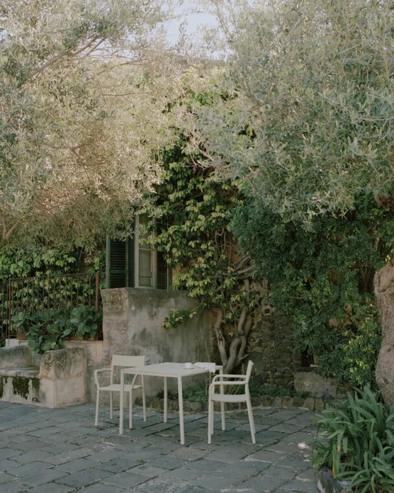 New Works May arm chair, light grey