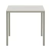 New Works May table, 85 x 85 cm, light grey