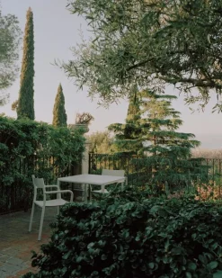 New Works May table, 85 x 85 cm, light grey