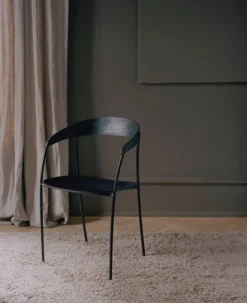 New Works Missing armchair, black