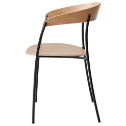 New Works Missing armchair, oak - black