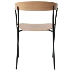 New Works Missing armchair, oak - black