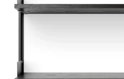 New Works New Works Wall shelf, 450, black ash - black