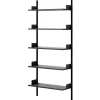 New Works New Works Wall shelf, 1900, black ash - black