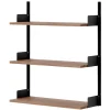 New Works New Works Wall shelf, 900, walnut - black