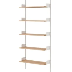 New Works New Works Wall shelf, 1900, oak - white
