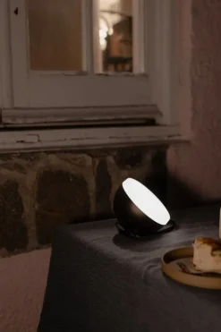 New Works Sphere portable lamp, dark bronze