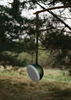 New Works Sphere portable lamp, green