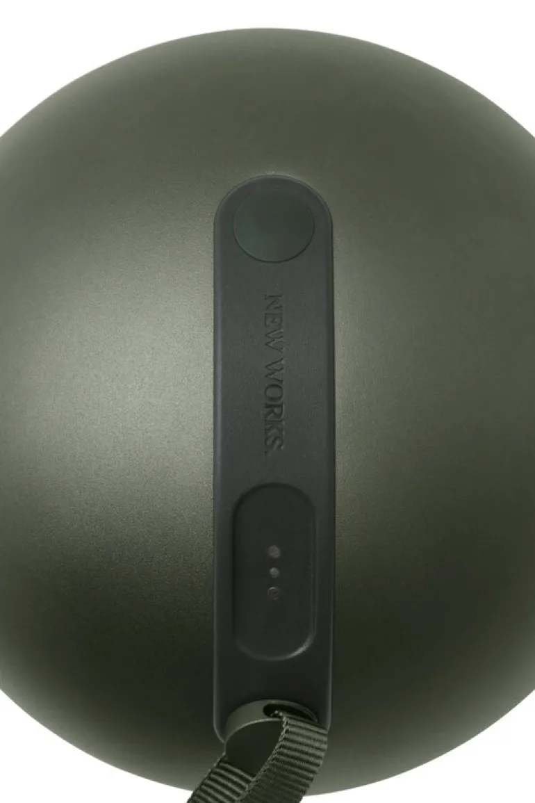 New Works Sphere portable lamp, green