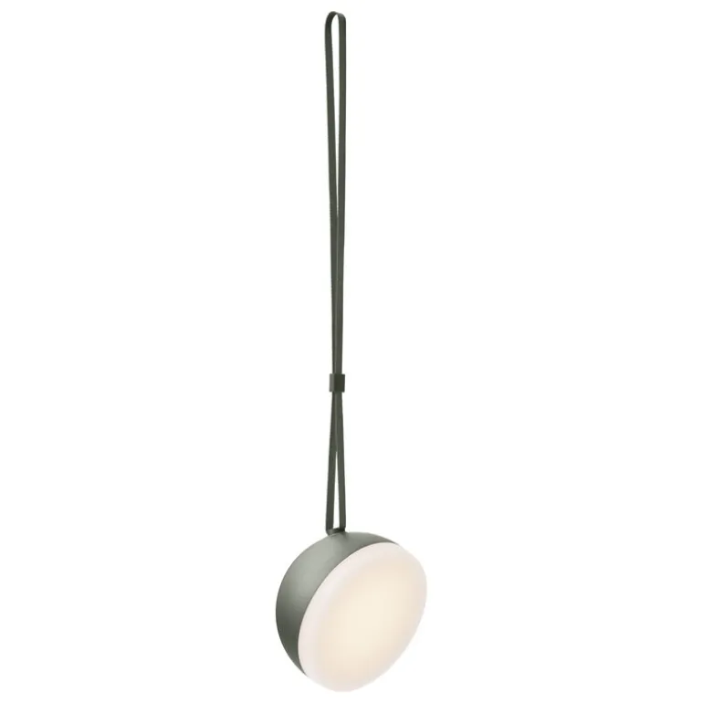 New Works Sphere portable lamp, green