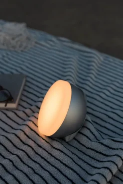 New Works Sphere portable lamp, warm grey