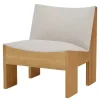 New Works Tenon lounge chair, oak - Ruskin 010
