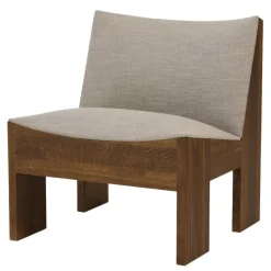 New Works Tenon lounge chair, fumed oak - Ruskin 033