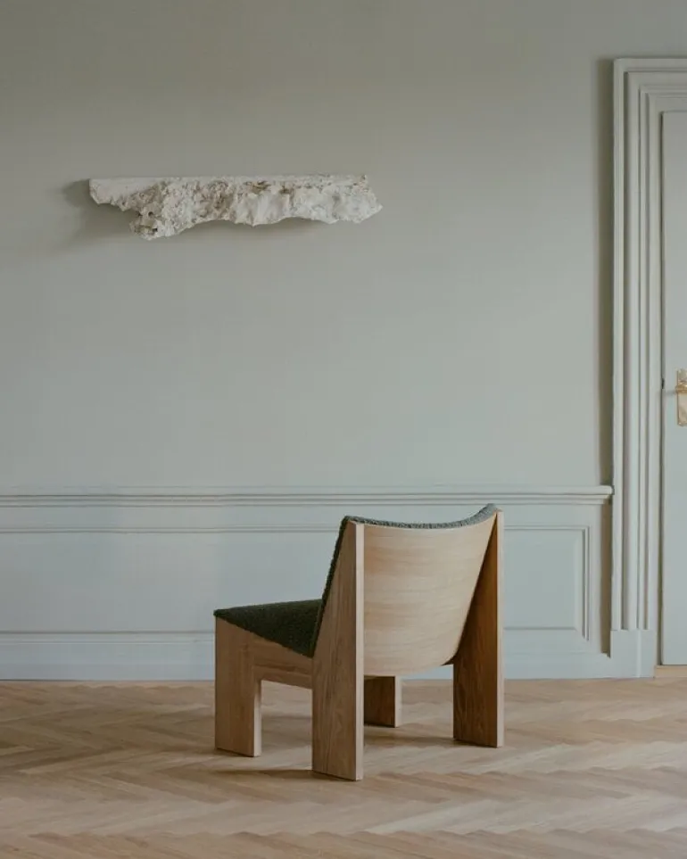 New Works Tenon lounge chair, oak - Drake 004