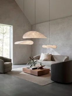 New Works Tense pendant, 120 cm, white