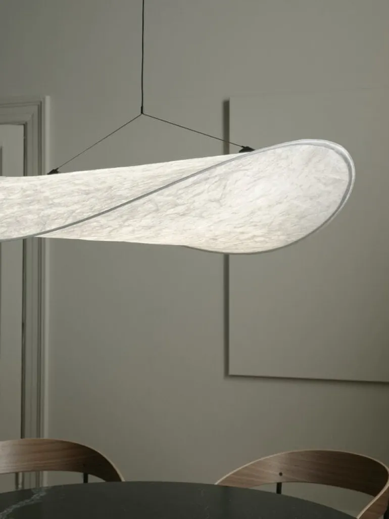 New Works Tense pendant, 120 cm, white