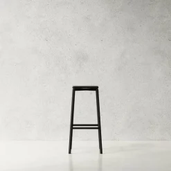 Nichba Bar stool, 75 cm, black