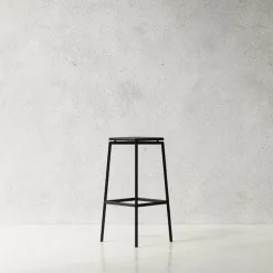 Nichba Bar stool, 75 cm, black