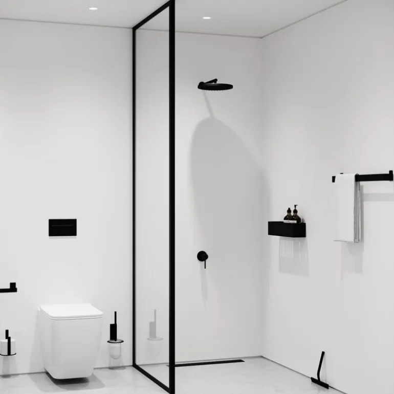 Nichba Bath Shelf 40, black