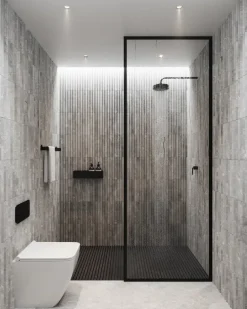 Nichba Bath Shelf 40, black